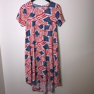 LulaRoe NWOT 4th of July Carly Small